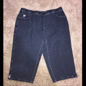 💙Size 2x denim capris 💙